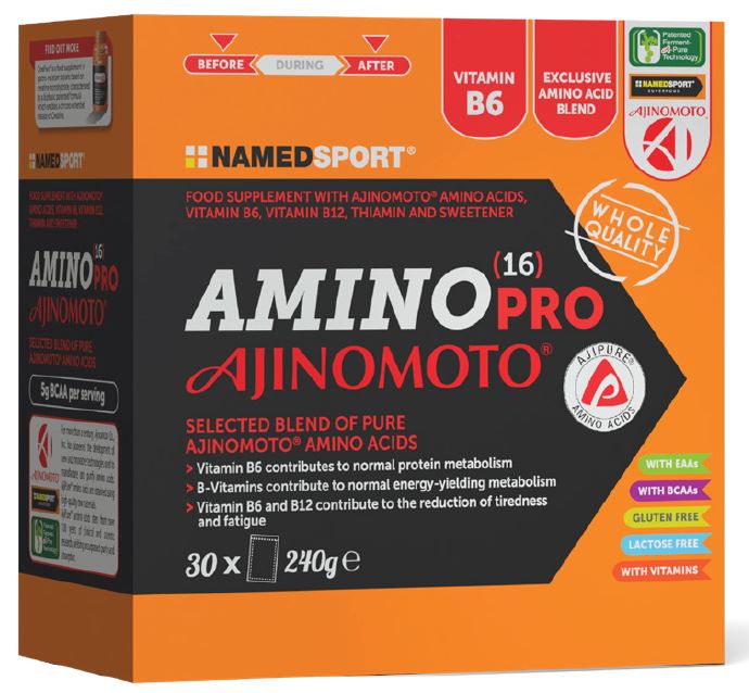 AMINO 16 PRO AJINOMOTO 30 BUSTINE - Farmacia-flash.it