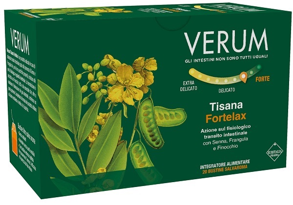 VERUM FORTELAX TISANA 20 FILTRI - Farmacia-flash.it