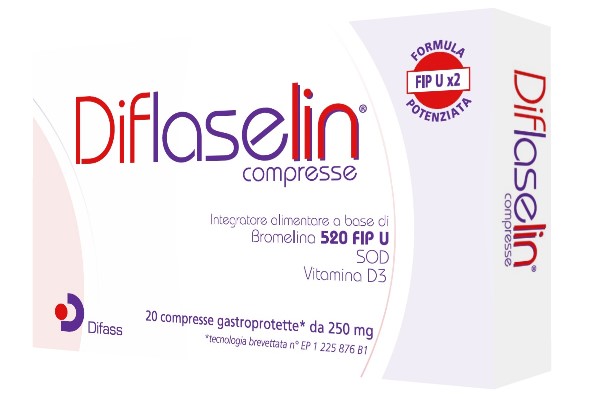 DIFLASELIN 20 COMPRESSE GASTROPROTETTE 250 MG - Farmacia-flash.it