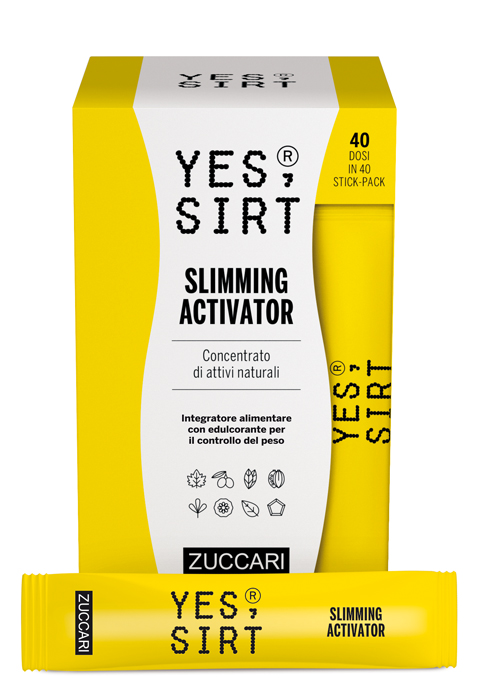 YES SIRT SLIMMING ACTIVATOR 40 STICKPACK DA 2,5 G - Farmacia-flash.it