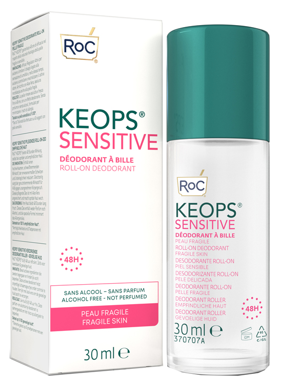 ROC KEOPS DEODORANTE ROLL-ON 48H SENSITIVE 30 ML - Farmacia-flash.it