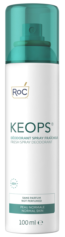 ROC KEOPS DEODORANTE SPRAY FRESCO 48H 100 ML - Farmacia-flash.it