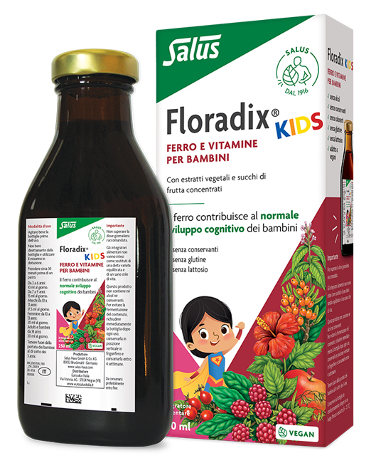 FLORADIX KIDS 250 ML - Farmacia-flash.it