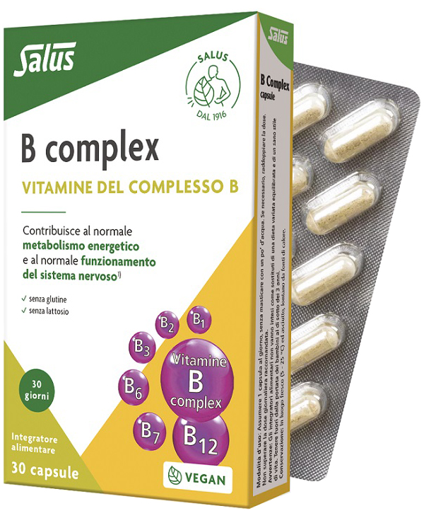 B COMPLEX 30 CAPSULE - Farmacia-flash.it