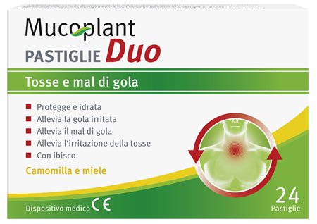 THEISS MUCOPLANT 24 PASTIGLIE CAMOMILLA E MIELE - Farmacia-flash.it