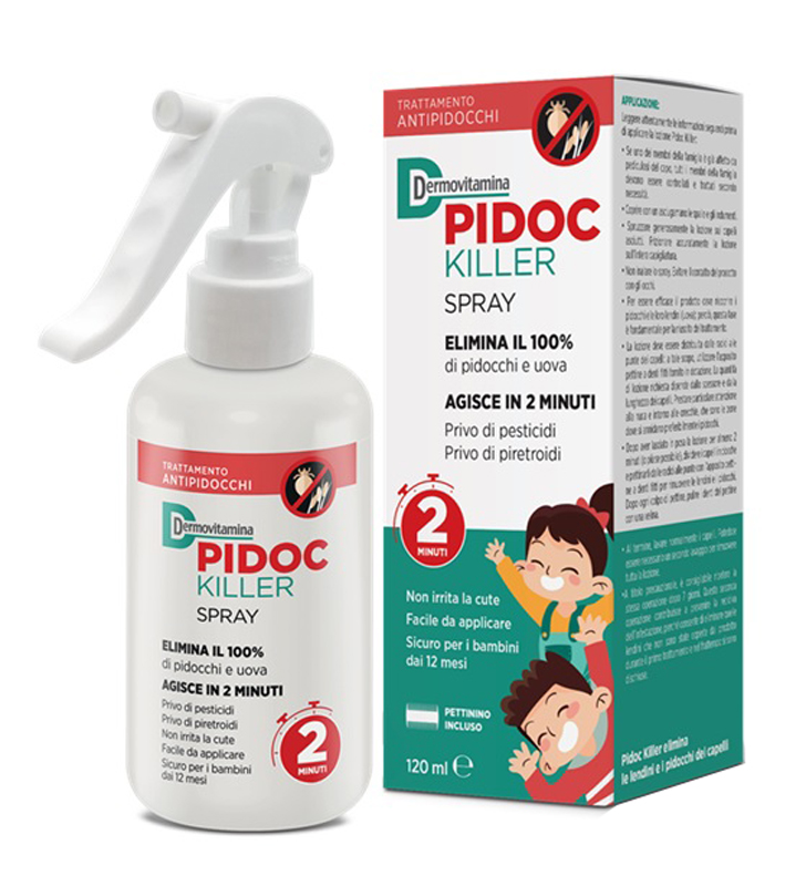 DERMOVITAMINA PIDOC KILLER SPRAY 120 ML - Farmacia-flash.it