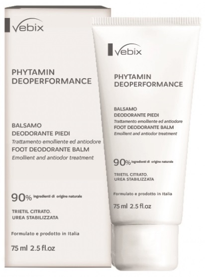 VEBIX PHYTAMIN E DEO PERFORMANCE BALSAMO PIEDI 24H-75ML - Farmacia-flash.it