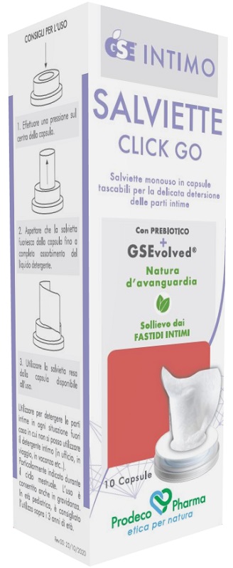 GSE INTIMO SALVIETTE CLICK GO 10 PEZZI - Farmacia-flash.it