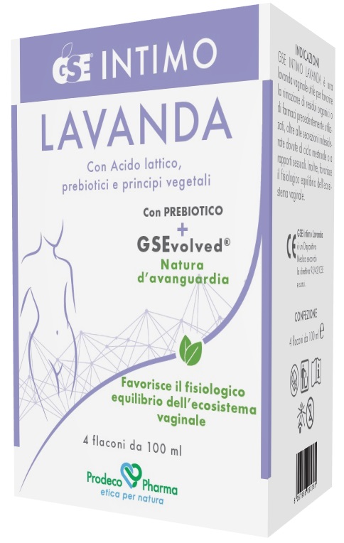 GSE INTIMO LAVANDA 4 FLACONI DA 100 ML - Farmacia-flash.it