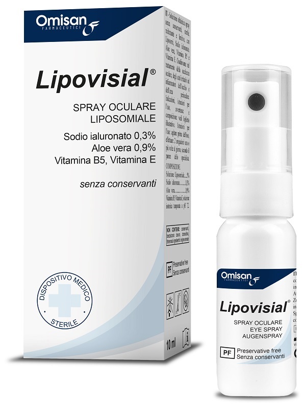 SPRAY OCULARE LIPOSOMIALE LIPOVISIAL 10 ML - Farmacia-flash.it
