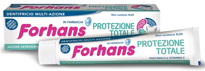 FORHANS DENTIFRICIO PROTEZIONE TOTALE 75 ML - Farmacia-flash.it