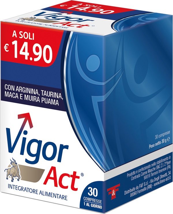 VIGOR ACT 30 COMPRESSE - Farmacia-flash.it