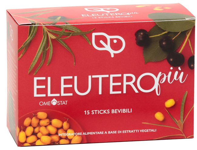 ELEUTERO PIU' OMEOSTAT 15 STICK MONODOSE DA 10 ML - Farmacia-flash.it