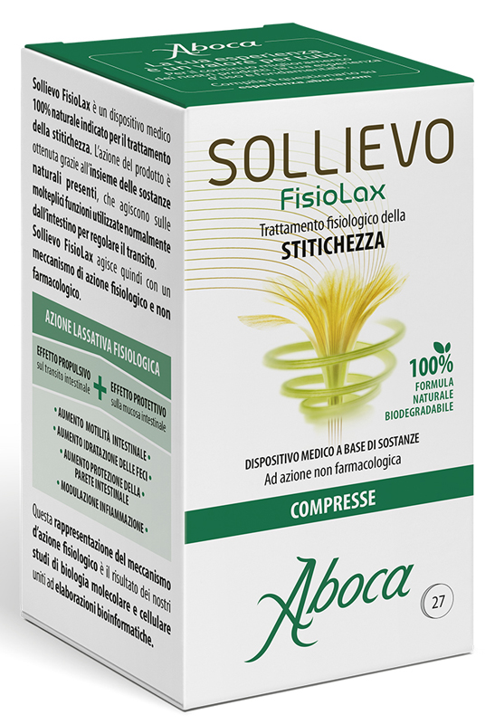 SOLLIEVO FISIOLAX 27 COMPRESSE - Farmacia-flash.it