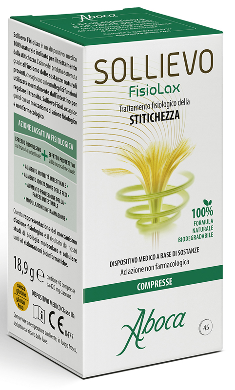 SOLLIEVO FISIOLAX 45 COMPRESSE - Farmacia-flash.it
