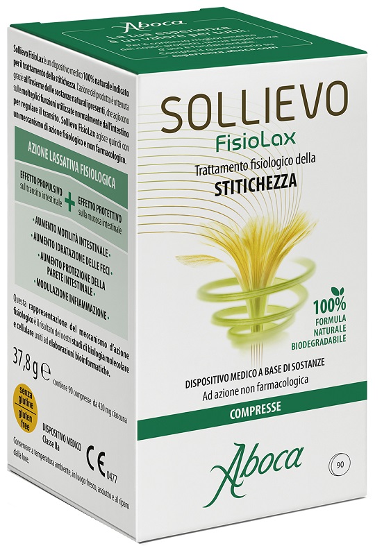 SOLLIEVO FISIOLAX 90 COMPRESSE - Farmacia-flash.it