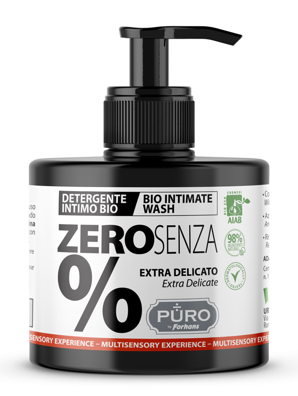 FORHANS PURO DETERGENTE INTIMO ZERO 0% 250 ML - Farmacia-flash.it