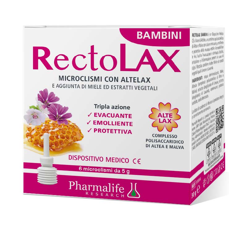 RECTOLAX BAMBINI MICROCLISMI 6 PEZZI DA 5 G - Farmacia-flash.it