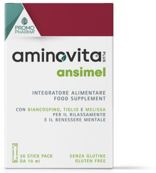 AMINOVITA PLUS ANSIMEL 20 STICK PACK - Farmacia-flash.it