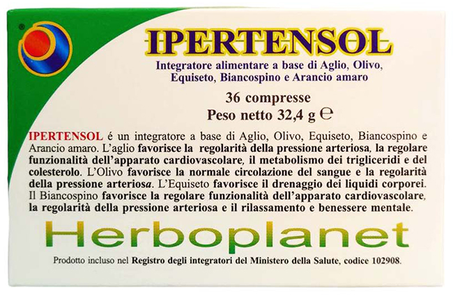 IPERTENSOL 36 COMPRESSE - Farmacia-flash.it