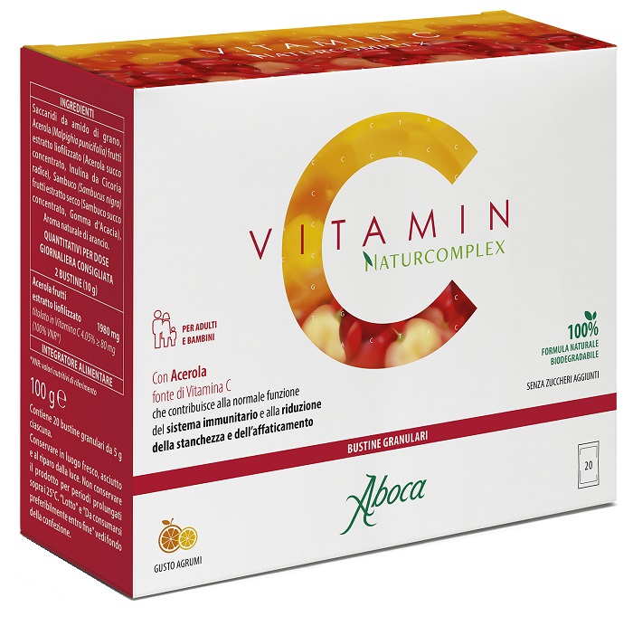 VITAMIN C NATURCOMPLEX 20 BUSTINE - Farmacia-flash.it