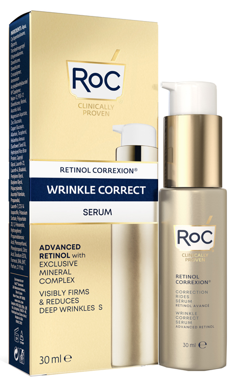 ROC RETINOL CORREXION WRINKLE CORRECT SIERO 30 ML - Farmacia-flash.it