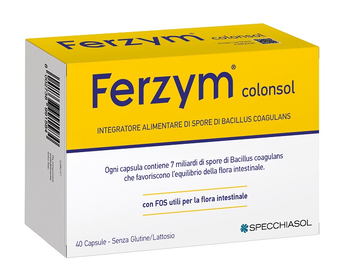 FERZYM COLONSOL 40 CAPSULE - Farmacia-flash.it