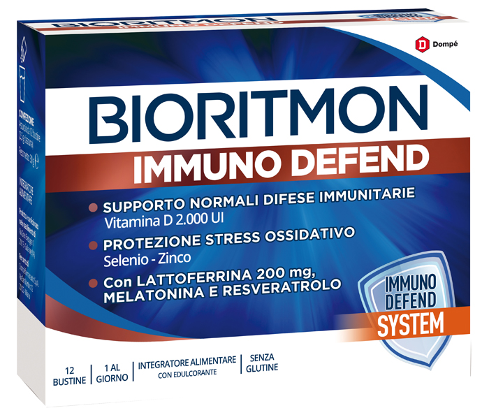 BIORITMON IMMUNO DEFEND 12 BUSTINE - Farmacia-flash.it
