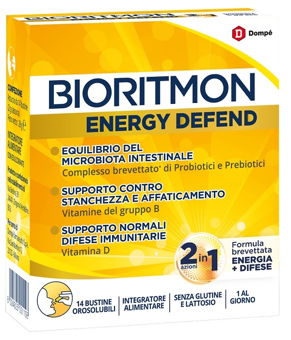 BIORITMON ENERGY DEFEND 14 BUSTINE - Farmacia-flash.it