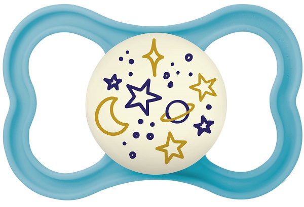 MAM SUCCHIETTO SUPREME NIGHT 6+ SILICONE SINGLE BOX MASCHIO - Farmacia-flash.it