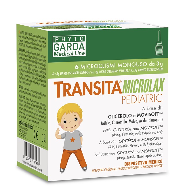 TRANSITA MICROLAX PEDIATRIC 6 MICROCLISMI DA 3 G - Farmacia-flash.it