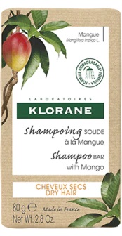 KLORANE SHAMPOO SOLIDO MANGO 80 G - Farmacia-flash.it