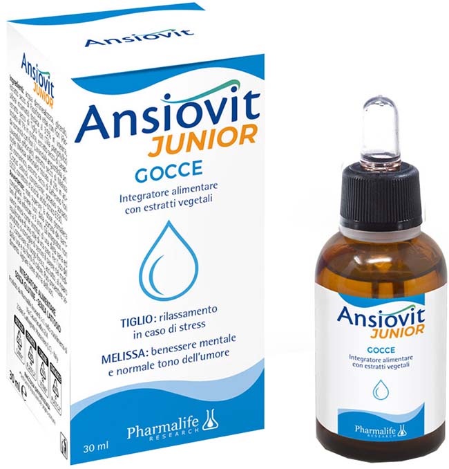ANSIOVIT JUNIOR GOCCE 30 ML - Farmacia-flash.it