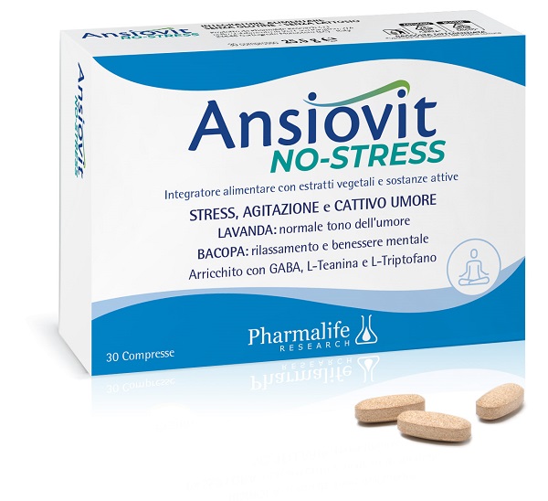 ANSIOVIT NO STRESS 30 COMPRESSE - Farmacia-flash.it