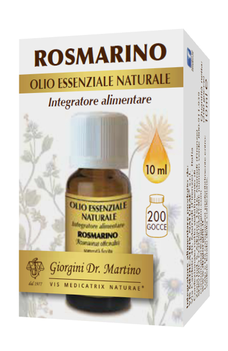 ROSMARINO OLIO ESSENZIALE NATURALE 10 ML - Farmacia-flash.it