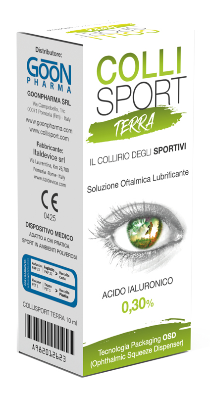 COLLISPORT TERRA SOLUZIONE OFTALMICA LUBRIFICANTE 10 ML - Farmacia-flash.it