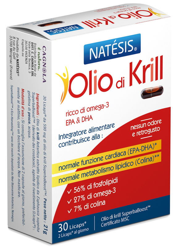OLIO DI KRILL 30 CAPSULE - Farmacia-flash.it