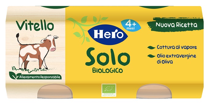 HERO BABY SOLO OMOGENEIZZATO VITELLO 2X80 G - Farmacia-flash.it