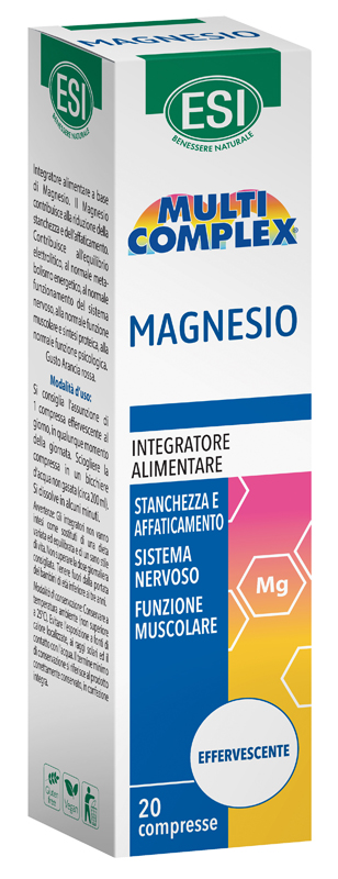 ESI MULTICOMPLEX MAGNESIO 20 COMPRESSE EFFERVESCENTI - Farmacia-flash.it