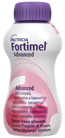 FORTIMEL ADVANCED FRAGOLA DI BOSCO 4 X 200 ML - Farmacia-flash.it