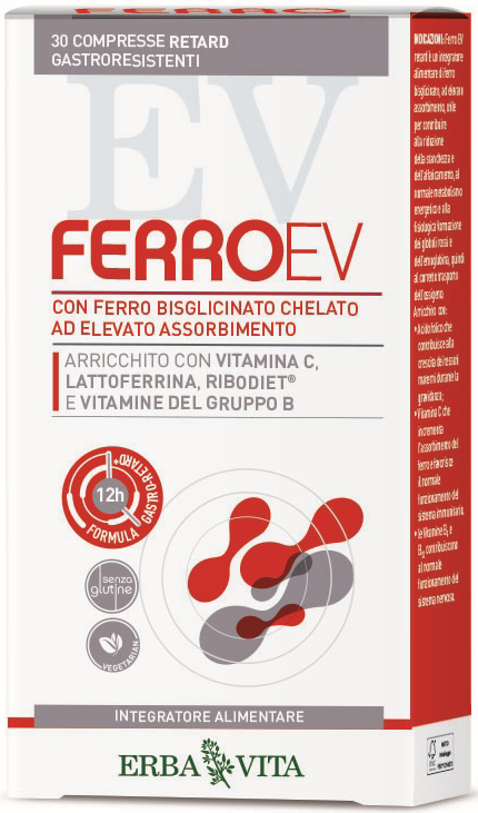 FERRO EV RETARD 30 COMPRESSE - Farmacia-flash.it