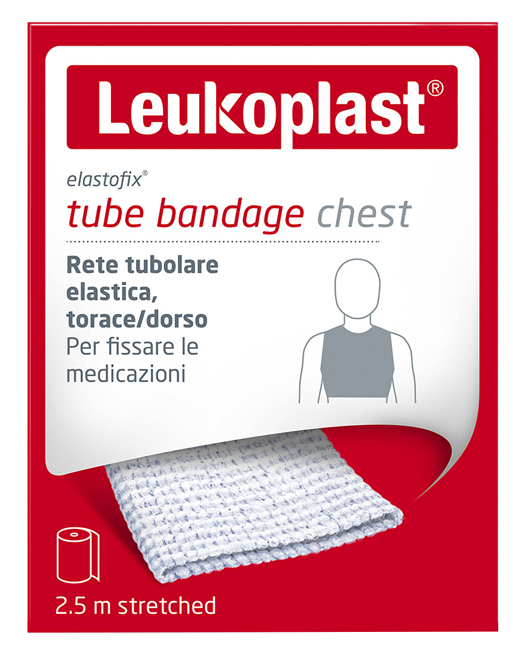 BENDA RETE ELASTOFIX LEUKOPLAST TORACE 2,50 M - Farmacia-flash.it