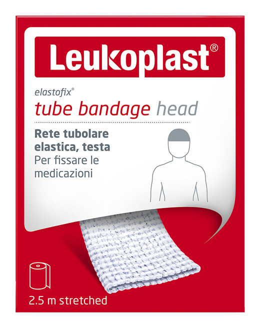 BENDA RETE ELASTOFIX LEUKOPLAST TESTA 2,50 M - Farmacia-flash.it
