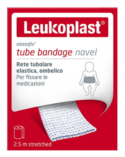 BENDA RETE ELASTOFIX LEUKOPLAST OMBELICO 2,50 M - Farmacia-flash.it