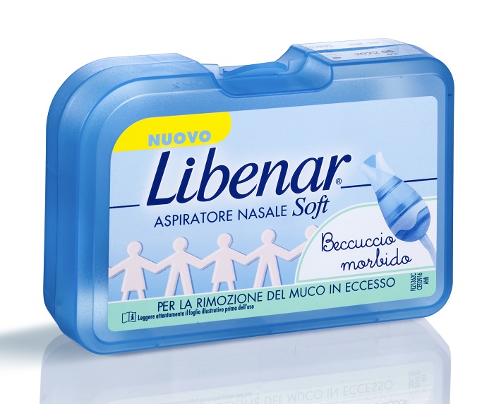 LIBENAR ASPIRATORE NASALE SOFT + 5 FILTRI - Farmacia-flash.it