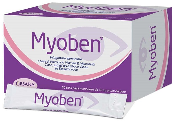 MYOBEN 20 STICK PACK X 10 ML - Farmacia-flash.it