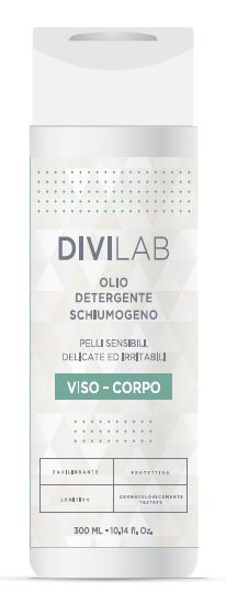 DIVILAB OLIO DETERGENTE SCHIUMOGENO 300 ML - Farmacia-flash.it