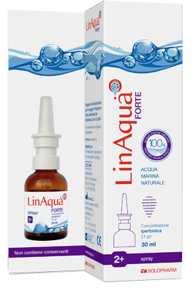 SPRAY IPERTONICO NASALE DECONGESTIONANTE LINAQUA FORTE 30 ML - Farmacia-flash.it