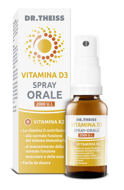 THEISS VITAMINA D3 SPRAY ORALE 20 ML - Farmacia-flash.it