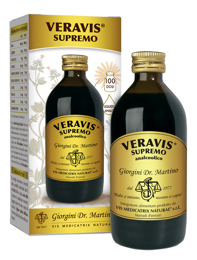 VERAVIS SUPREMO ANALCOOLICO 200 ML - Farmacia-flash.it